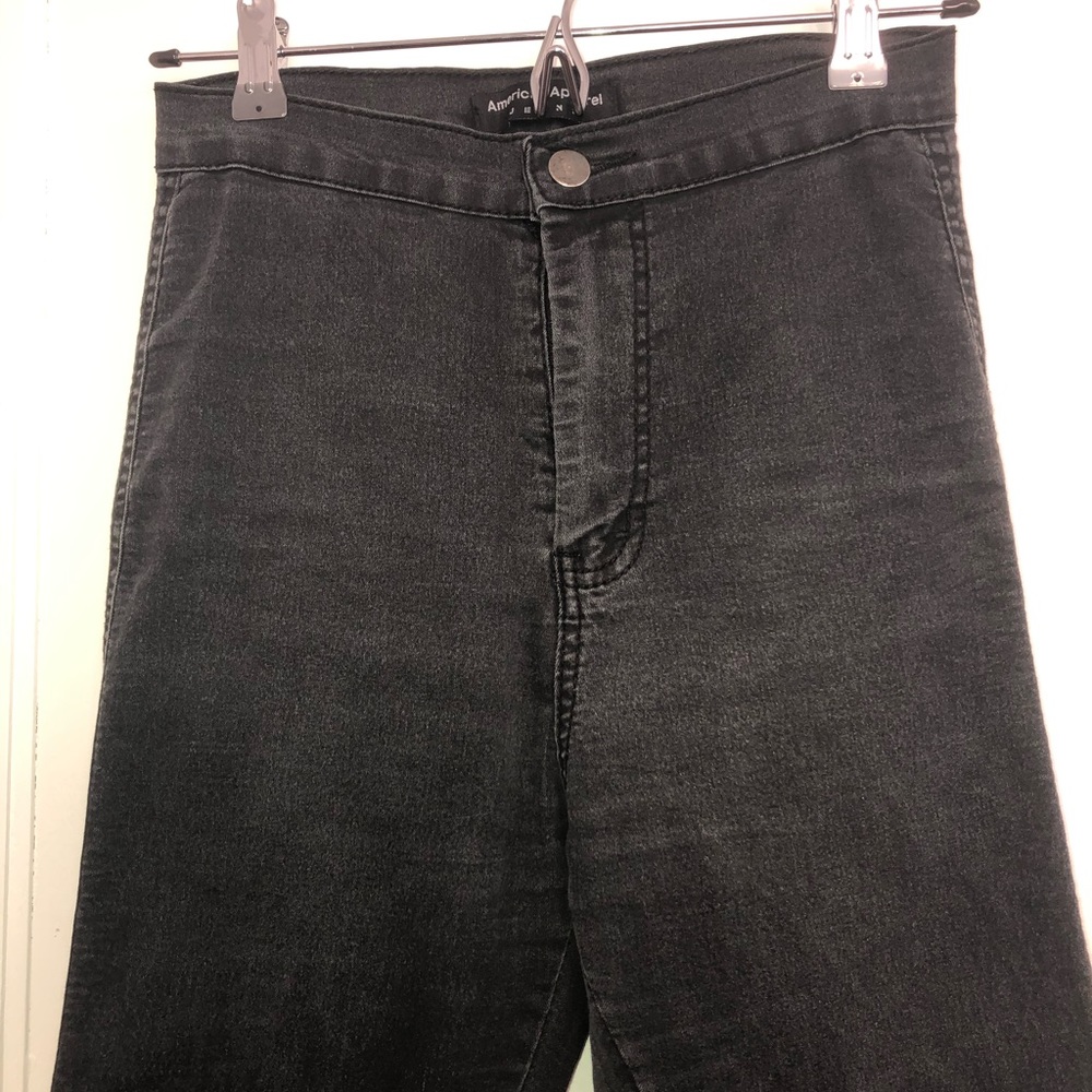 American Apparel High Waisted Jeans